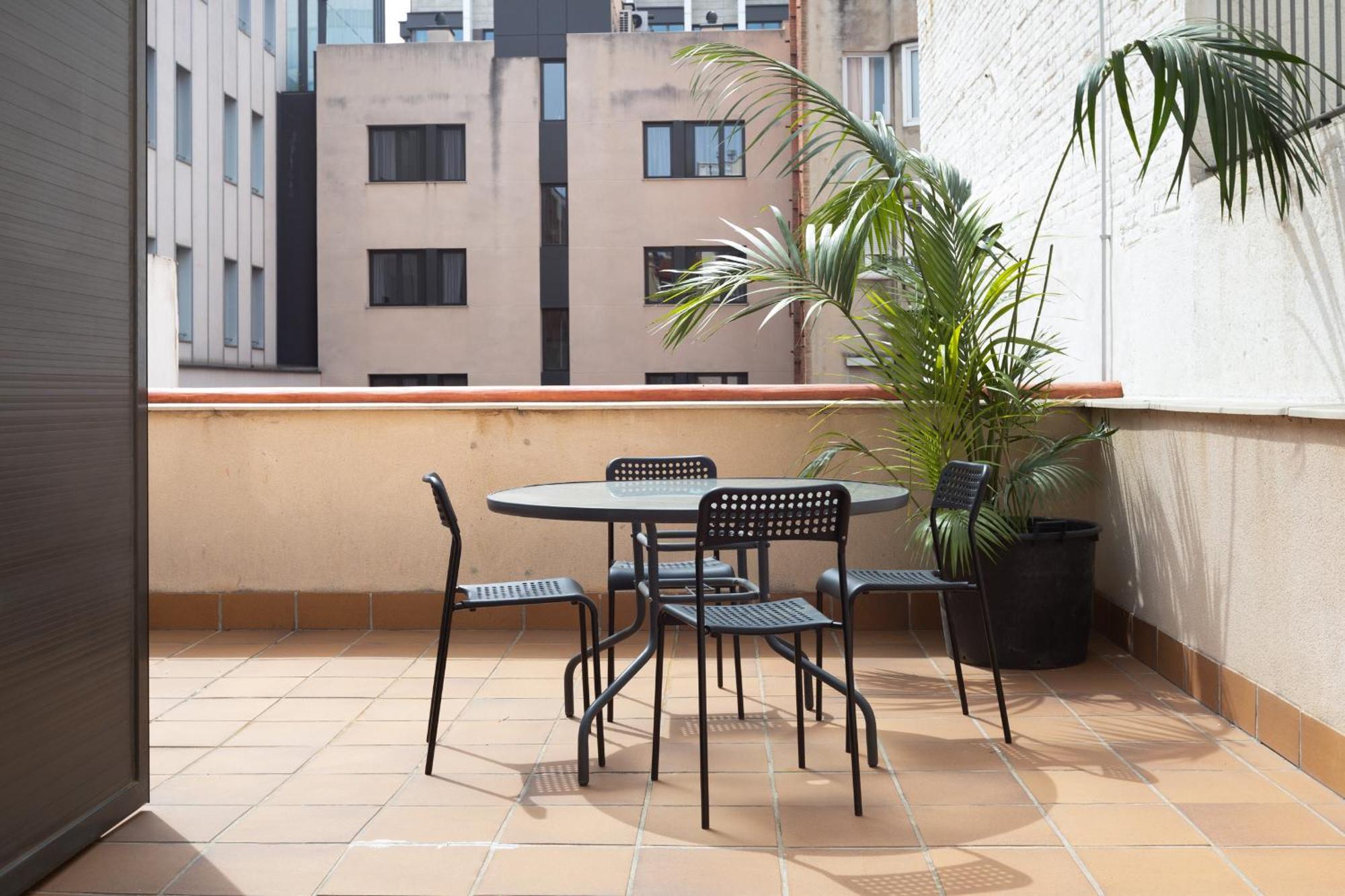 شقة Enjoybcn Patio De Gala برشلونة المظهر الخارجي الصورة
